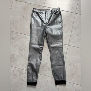 INC International Concepts silver metallic pants